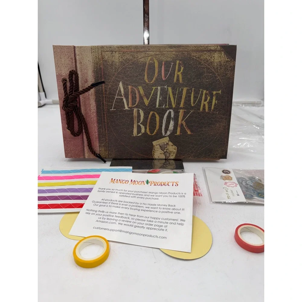Mango Moon Products Our Adventure Book Scrapbook Kit Up Movie Inspired DIY Set